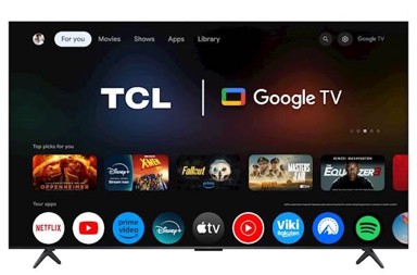 TCL TV 75C61K, Mini LED QLED, 75"